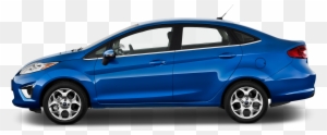 Ford Fiesta Sedan Side View Png Clipart - Ford Car Side View