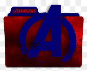 Avengers Folder Icon By Mikromike - Avengers Logo Folder Icon