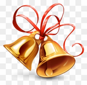 Christmas Ribbon and Bells transparent PNG - StickPNG