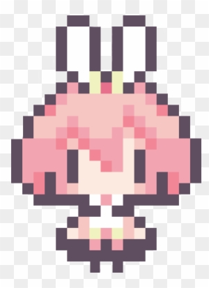 Aesthetic Anime Cute Pixel Art Grid - Pixel Art Grid Gallery