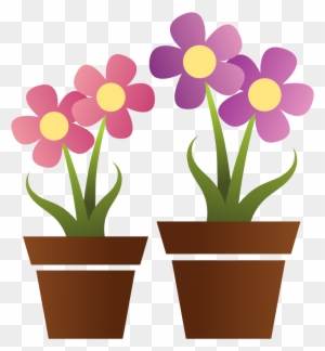Abstract Farm Flowers 1969px 304 - Flowers In A Pot Clipart