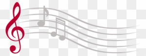 Ornate Treble Clef - Clip Art Music Notes