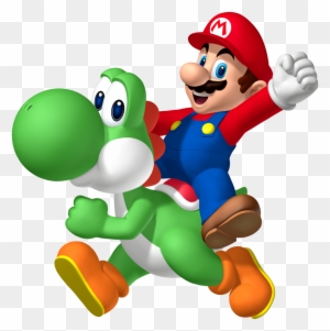Image Mario Riding Yoshi Png Fantendo The Video Game - Mario Bros Png