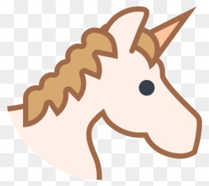 This Icon Represents A Unicorn - Unicorn Icon