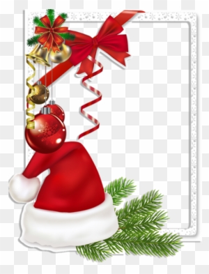 0, - Christmas Photo Frame With Santa