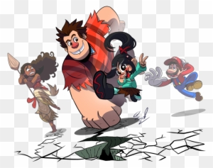 Sonic The Hedgehog Vanellope Von Schweetz Cartoon Drawing - Art Wreck It Ralph And Vanellope