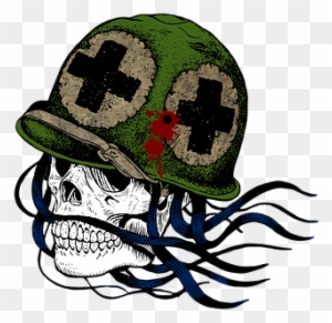 Adult Content Safesearch Soldier Skull War Helmet Military - Warhelmet Illustration