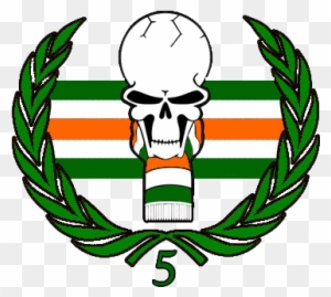 Image result for green brigade skull logo