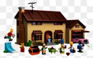 Lego: The Simpsons: The Simpsons House (71006) - Free Transparent PNG ...