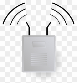 Computer, Access Point, Wireless - Access Point Icon Visio