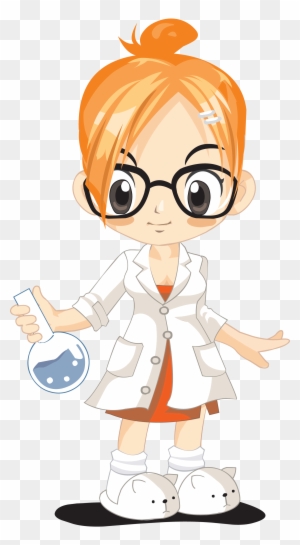 Cartoon Characters, Kit, Album, Photos, Clip Art, Activities, - Lab Scientist Cartoon