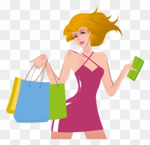 Shopping Png Transparent Shopping - Logo Girl Shopping Png