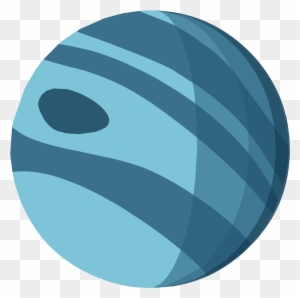 Discovery Of Neptune Planet Solar System Clip Art - Cartoon Neptune Planet