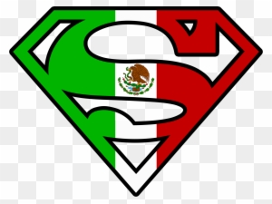 Mexican Clip Art Free - Mexican Flag Superman Logo