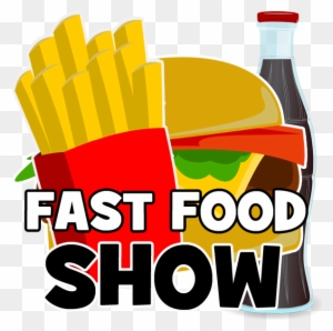 Fast Food Show Logo Splash - French Fries Clip Art