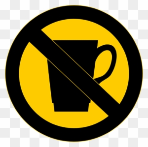 No Food Or Drink Sign Clipart - No Drinks Clip Art