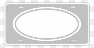 License Plate Clip Art - Vehicle Registration Plate