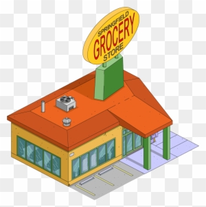 Grocery Store Building Clipart - Grocery Store Clipart Png