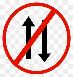 Big Image - Vehicles Prohibited In Both Directions
