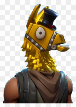 fortnite llama tophat profilepic gold fortnite llama transparent - fortnite llama white background