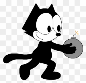 Felix Carrying A Bomb - Drawing - Free Transparent PNG Clipart Images ...