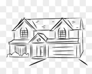 Clipart House Line Drawing Drawings Library Clip Art ...