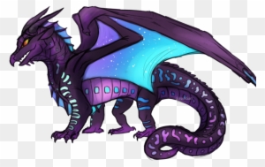 Nightwingseawing Hybrid By Reddian - Wings Of Fire Nightwing Seawing Hybrid