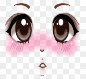 Anime Face Roblox 30 0kb Roblox Free Transparent Png