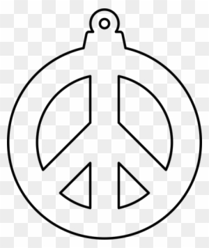 Peace Sign Drawing - Kids Coloring Pages Of Peace Signs