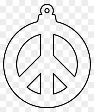 Peace Sign Drawing - Kids Coloring Pages Of Peace Signs