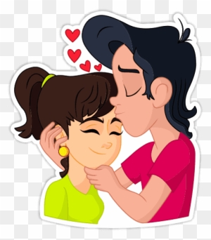 Send - New Love Couple Sticker Download