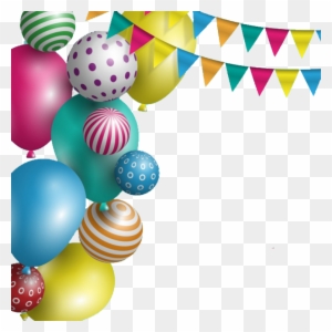 Wedding Invitation Birthday Cake Greeting Card Wish - Balloons And Circles Vector Png