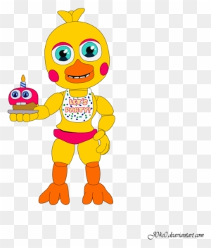 Five Toy Chica Jumpscare With Beak Free Transparent Png Clipart Images Download
