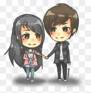 Anime Chibi Drawing Sketch - Cute Couple Chibi Png - Free Transparent PNG  Clipart Images Download