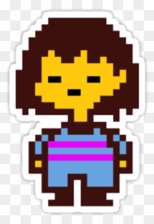 Frisk Sprite Undertale Frisk Pixel Art Grid Free Transparent Png Clipart Images Download