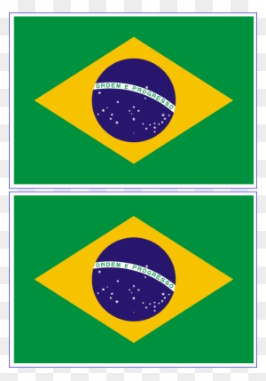 Brazil Flag Png Photos - Vetor Bandeira Do Brasil Png - Free