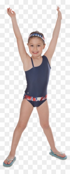 Fastenswim Swimsuits Use Magnets To Hold Bottoms In - Kids In Swimwear Transparent