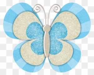 Patchwork Clipart Butterfly - Spring Butterfly Clipart Png