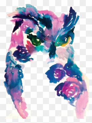 Download Owl Watercolor Painting Art Drawing Blue Watercolor Owl Free Transparent Png Clipart Images Download