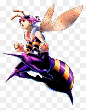 Q Bee From Darkstalkers In The Ga Hq Video Game Character - Darkstalkers Q Bee