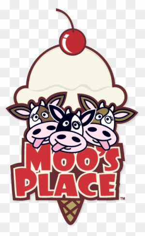 This Is A Logo Which Displays The Illustrated Heads - Cow Ice Cream Logo