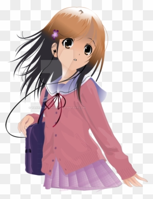 Image Result For Anime Girl Vector Graphics - Anime