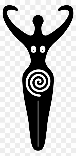 A Spiral Goddess Symbol Of Modern Neopaganism Used - Bia Goddess Symbol