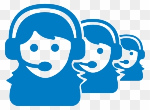Call Center Female Workers - Virtual Assistant Icon