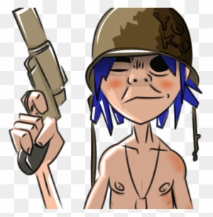 Gorillaz Dirty Harry By Insean - Gorillaz 2d Dirty Harry