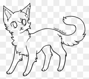 Warrior Cat Girl Base Pictures To Pin On Pinterest - Cats Bases Ms Paint