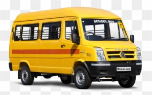 School Bus Png - Force School Van 13 Seater