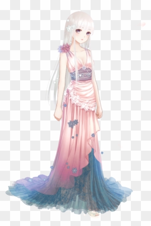 Mehr - Anime Girl In Dress Disigns - Free Transparent PNG Clipart Images  Download