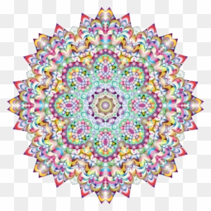 This Free Icons Png Design Of Prismatic Hypnotic Mandala - Neural Network Clip Art