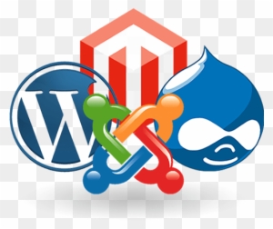 From S - E - O - To Wordpress, Joomla Or Magento Web - Content Management System Logo